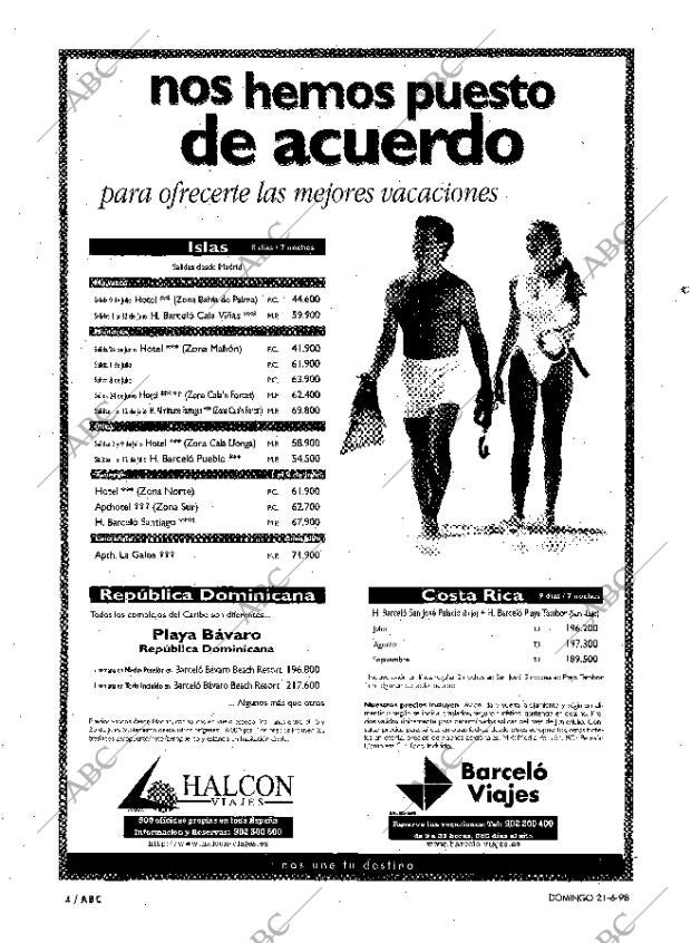 ABC MADRID 21-06-1998 página 4