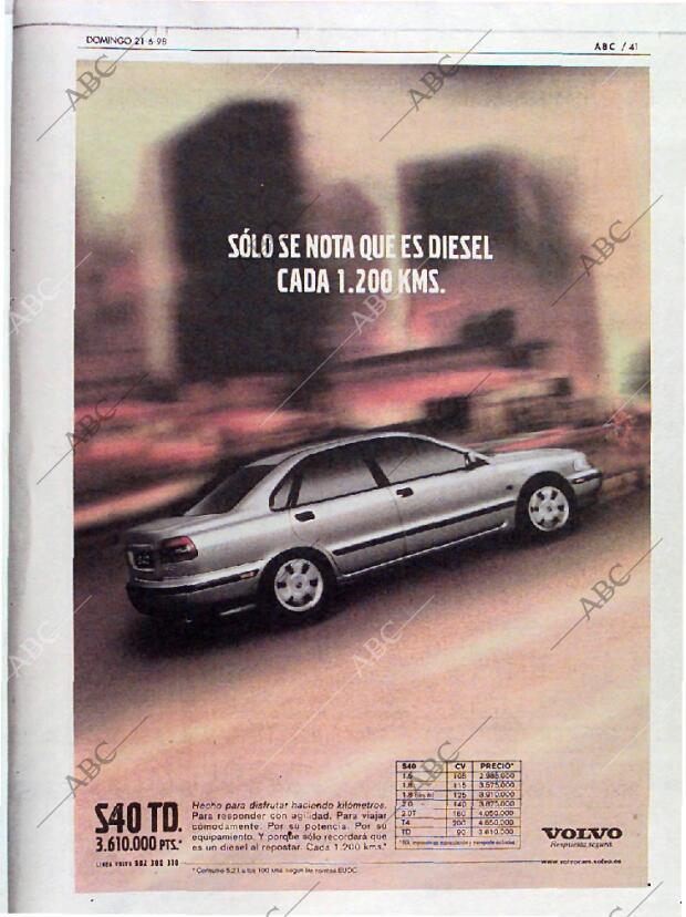 ABC MADRID 21-06-1998 página 41