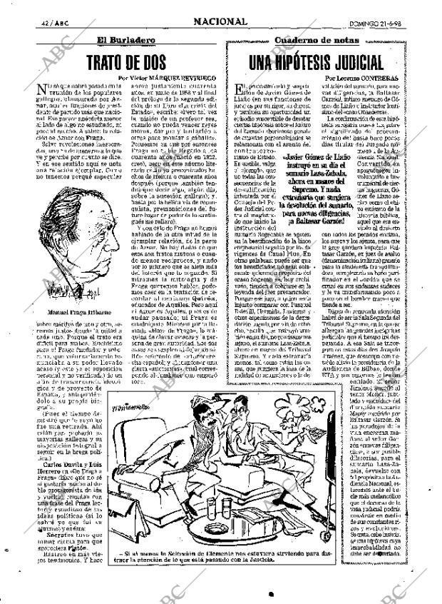 ABC MADRID 21-06-1998 página 42