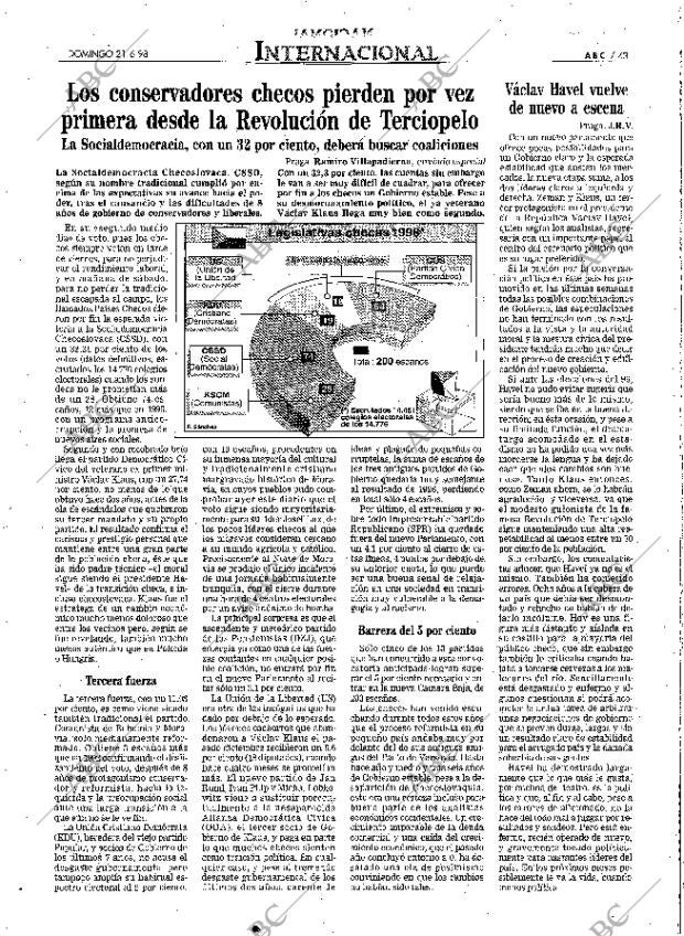ABC MADRID 21-06-1998 página 43