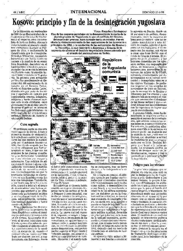 ABC MADRID 21-06-1998 página 44