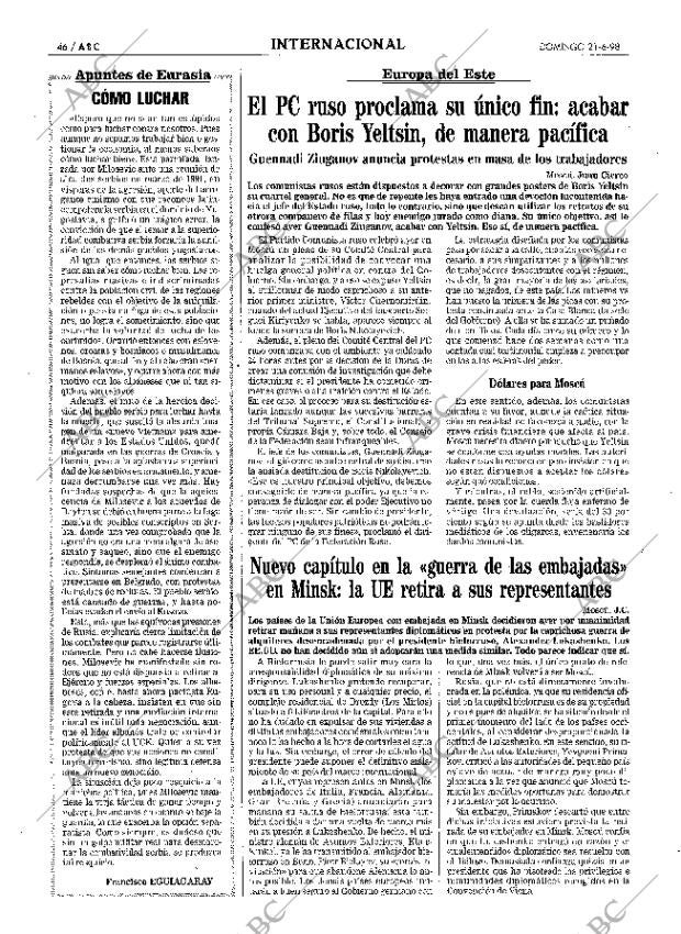 ABC MADRID 21-06-1998 página 46