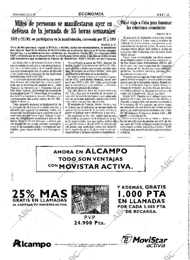 ABC MADRID 21-06-1998 página 53