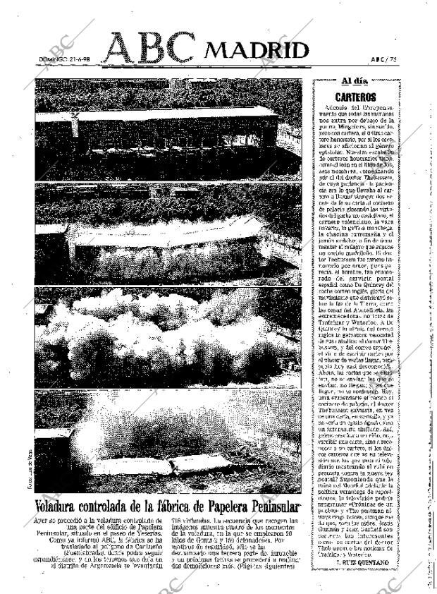 ABC MADRID 21-06-1998 página 75