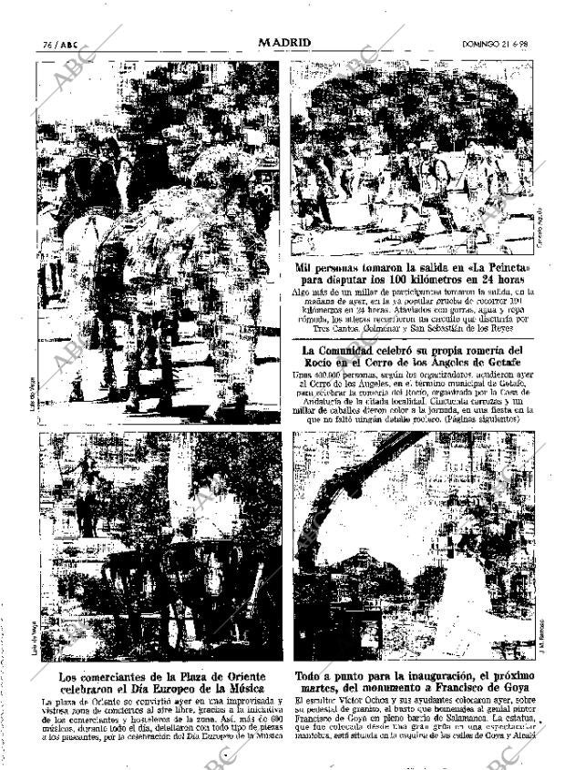 ABC MADRID 21-06-1998 página 76