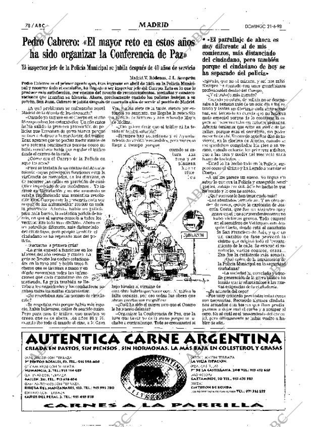 ABC MADRID 21-06-1998 página 78