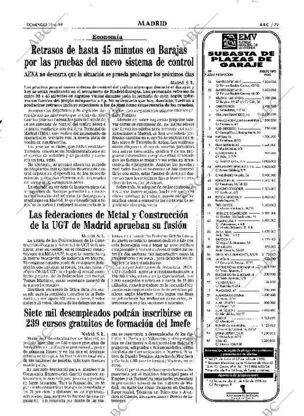 ABC MADRID 21-06-1998 página 79