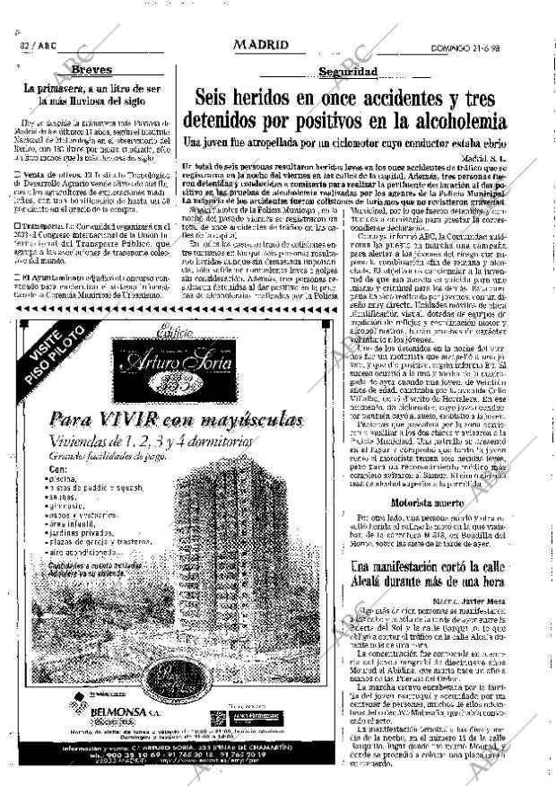 ABC MADRID 21-06-1998 página 82