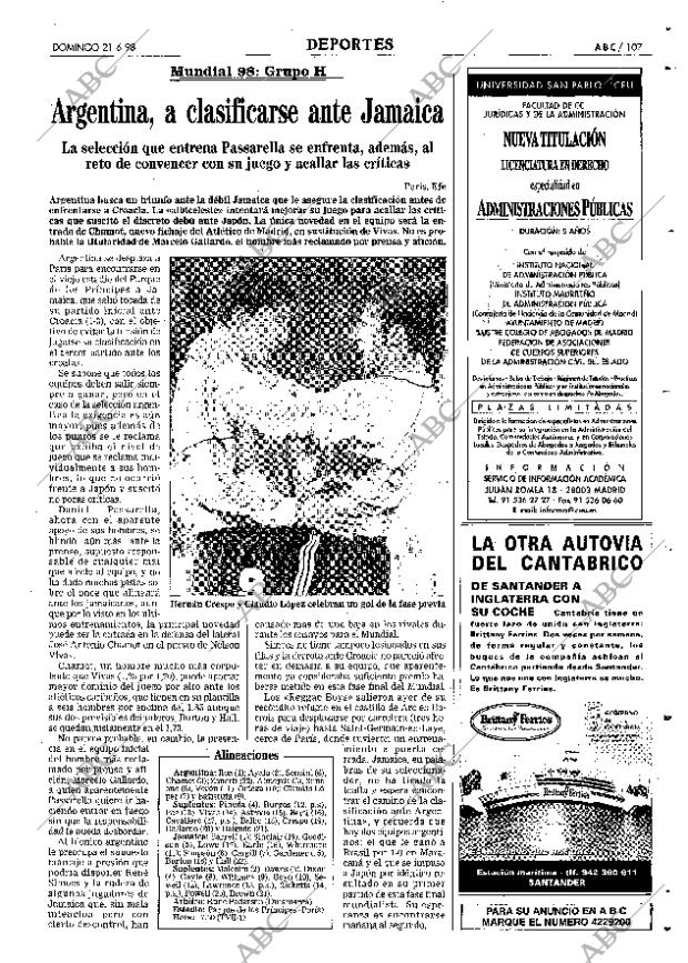 ABC SEVILLA 21-06-1998 página 107