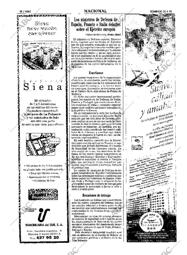 ABC SEVILLA 21-06-1998 página 38
