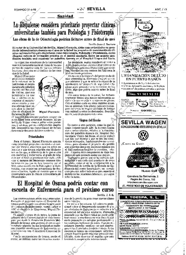 ABC SEVILLA 21-06-1998 página 73