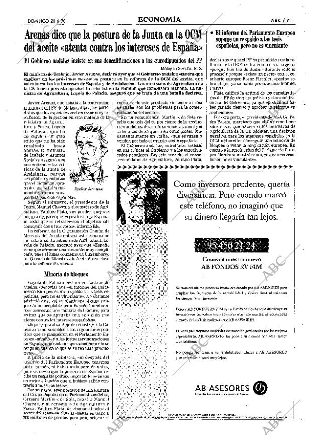 ABC SEVILLA 21-06-1998 página 91