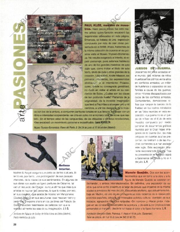 BLANCO Y NEGRO MADRID 21-06-1998 página 26