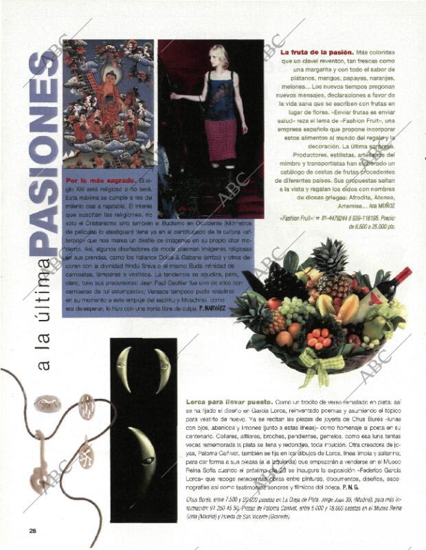 BLANCO Y NEGRO MADRID 21-06-1998 página 28