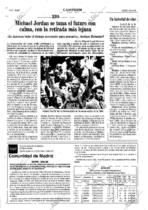 ABC MADRID 22-06-1998 página 102