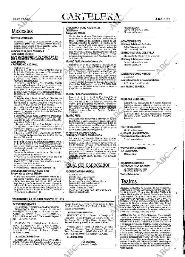 ABC MADRID 22-06-1998 página 109