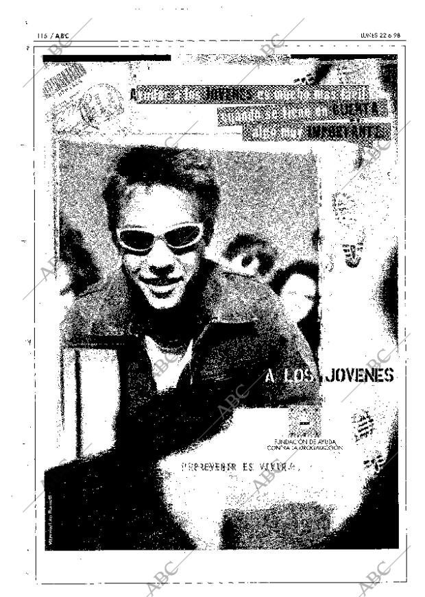 ABC MADRID 22-06-1998 página 116