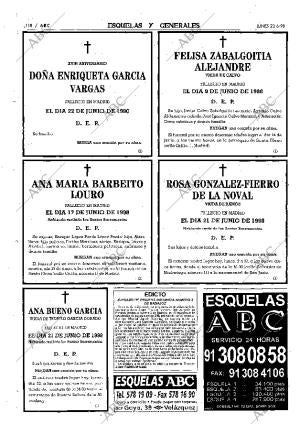 ABC MADRID 22-06-1998 página 118