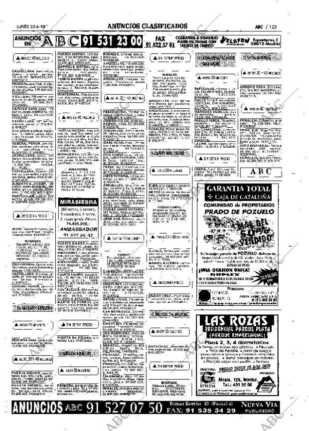 ABC MADRID 22-06-1998 página 123