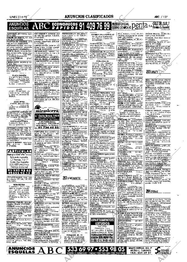 ABC MADRID 22-06-1998 página 127