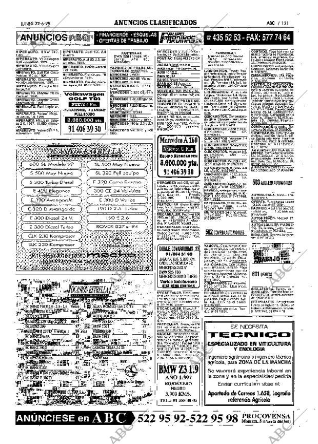 ABC MADRID 22-06-1998 página 131