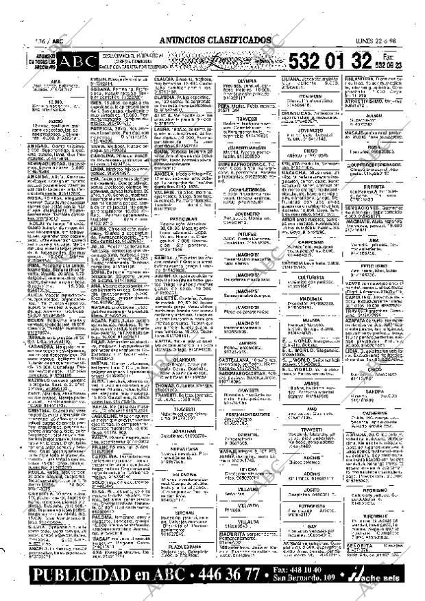 ABC MADRID 22-06-1998 página 136