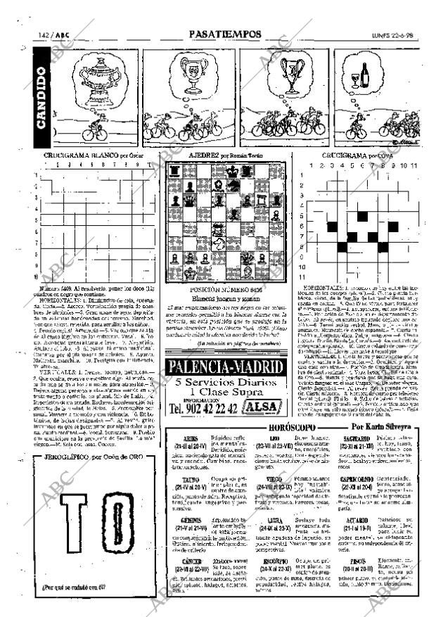 ABC MADRID 22-06-1998 página 142