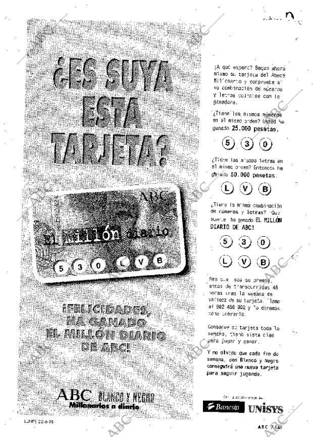 ABC MADRID 22-06-1998 página 145