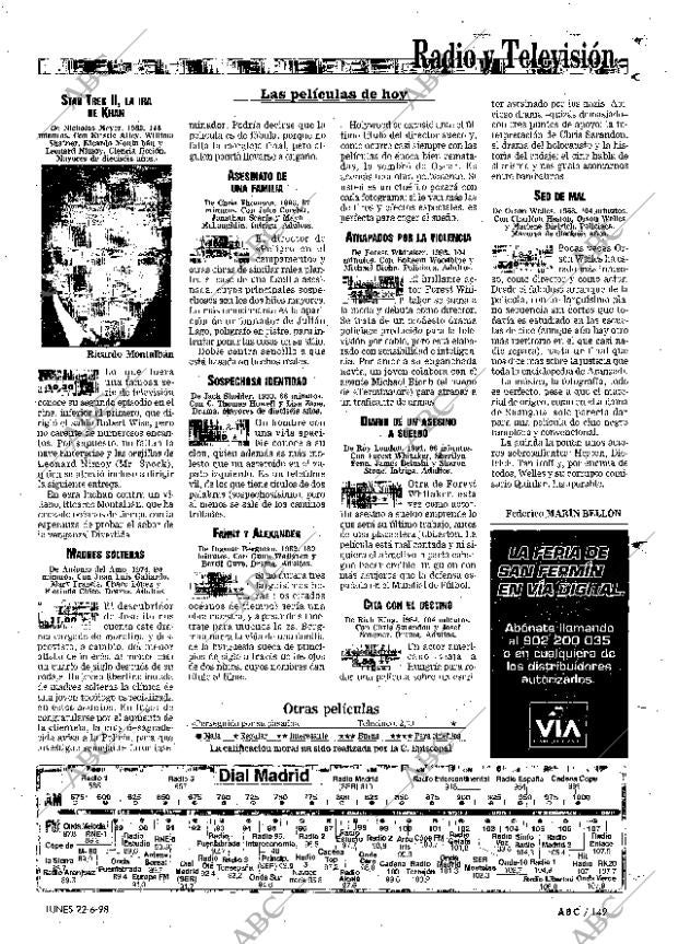 ABC MADRID 22-06-1998 página 149