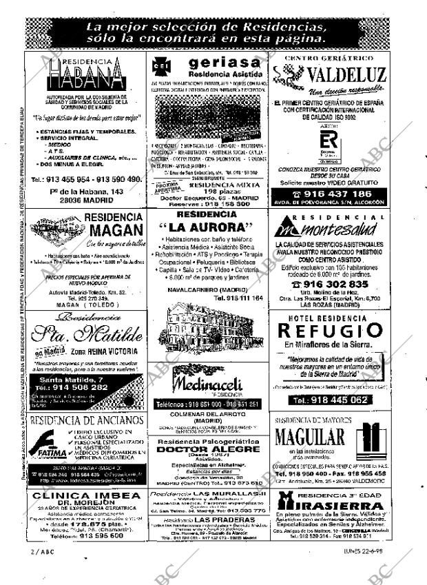 ABC MADRID 22-06-1998 página 2