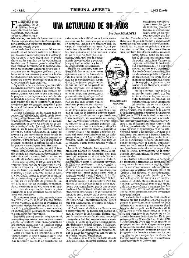 ABC MADRID 22-06-1998 página 40