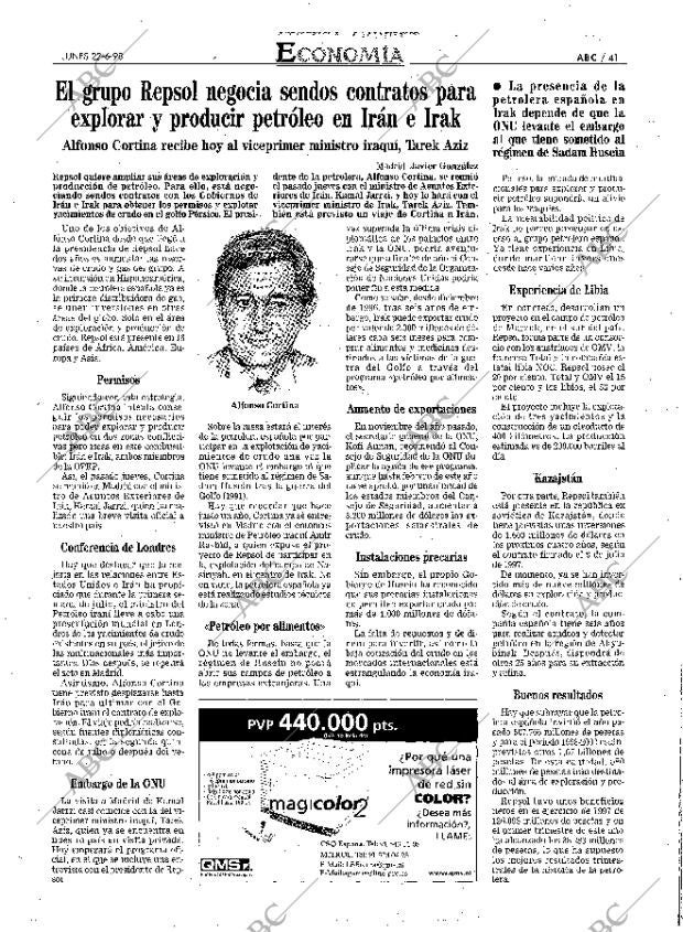 ABC MADRID 22-06-1998 página 41