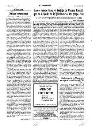 ABC MADRID 22-06-1998 página 42
