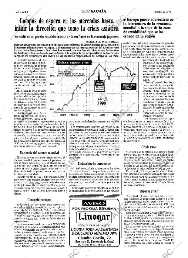 ABC MADRID 22-06-1998 página 46