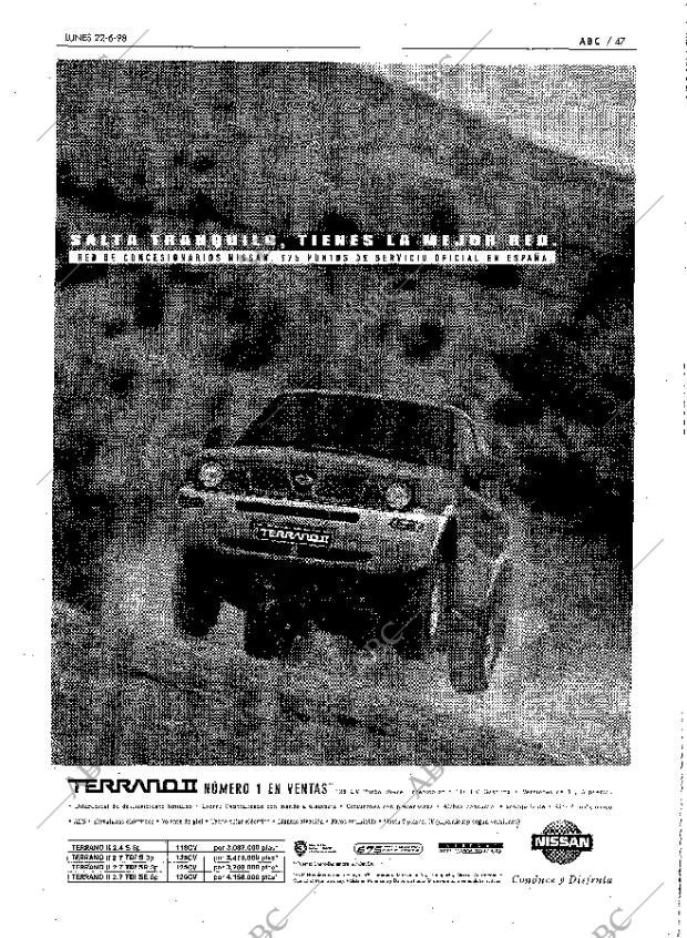 ABC MADRID 22-06-1998 página 47