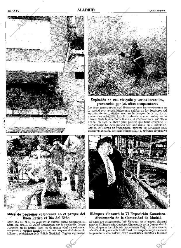 ABC MADRID 22-06-1998 página 68