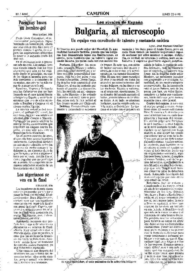 ABC MADRID 22-06-1998 página 82