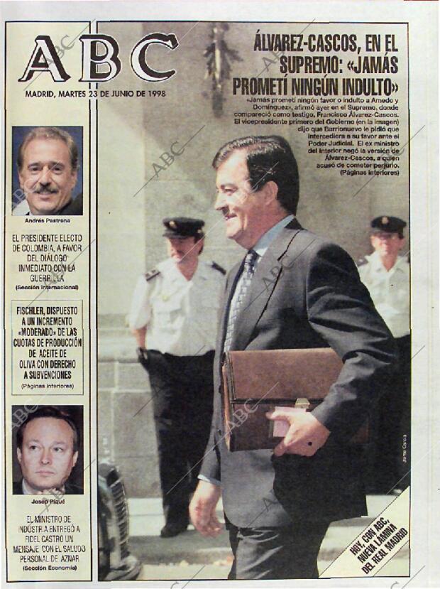 ABC MADRID 23-06-1998 página 1
