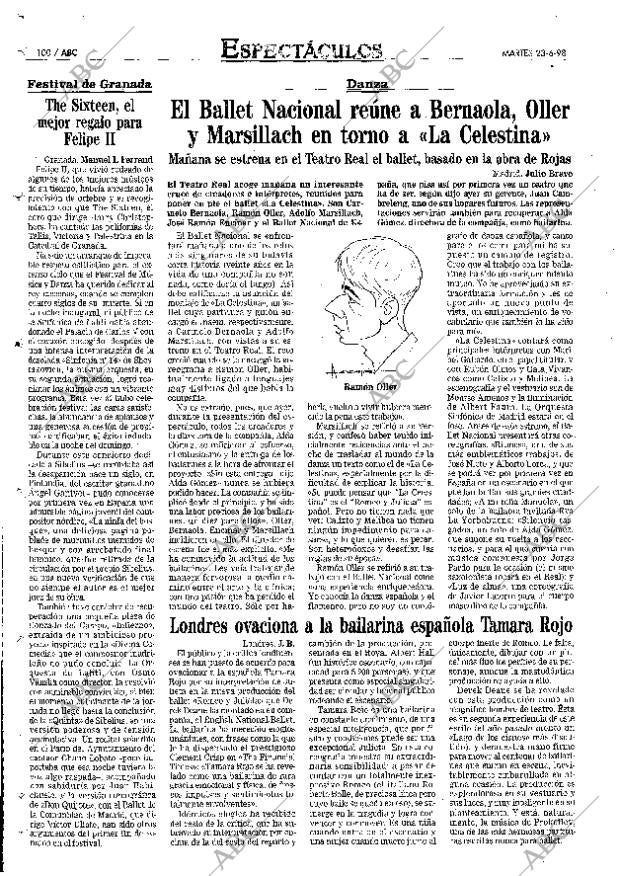 ABC MADRID 23-06-1998 página 100