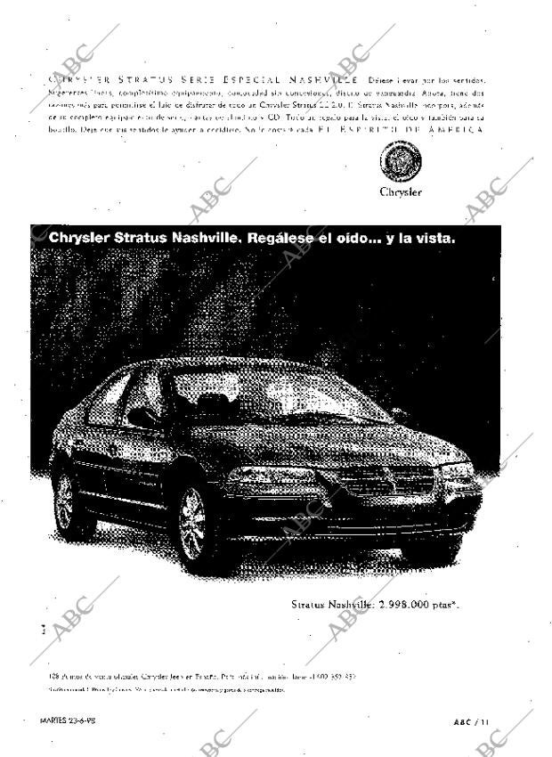 ABC MADRID 23-06-1998 página 11