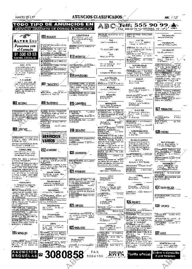ABC MADRID 23-06-1998 página 127