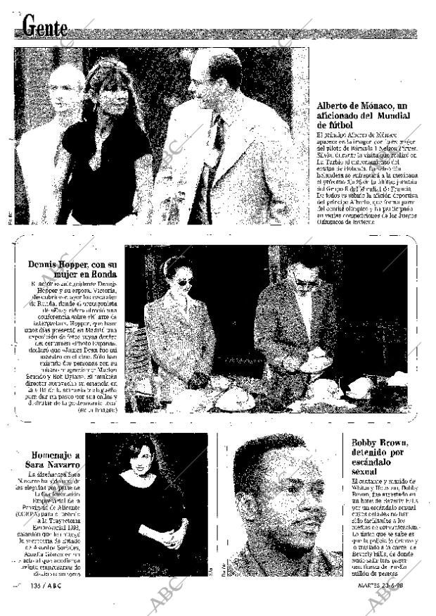 ABC MADRID 23-06-1998 página 136