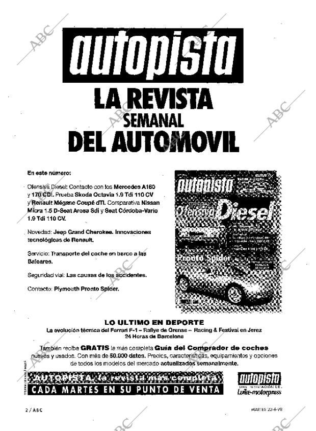 ABC MADRID 23-06-1998 página 2