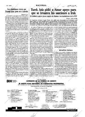 ABC MADRID 23-06-1998 página 28