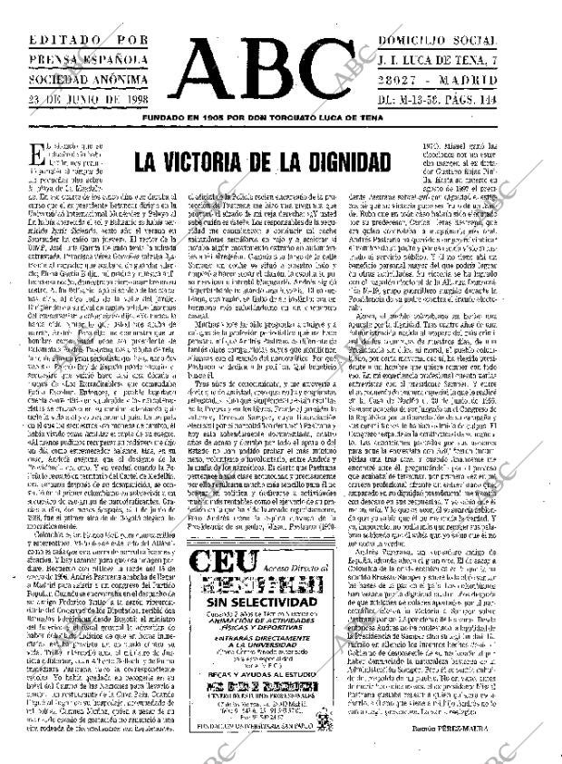 ABC MADRID 23-06-1998 página 3