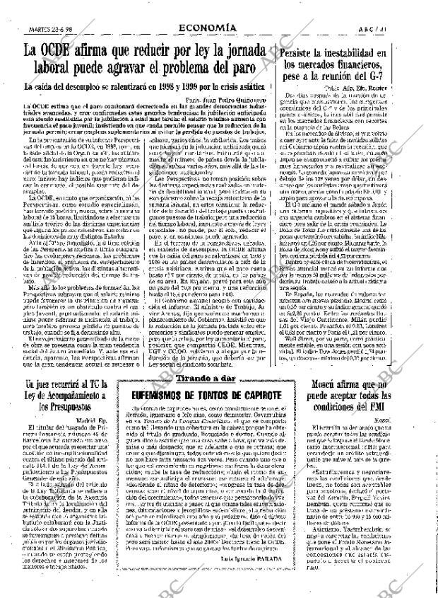 ABC MADRID 23-06-1998 página 41
