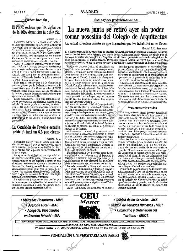 ABC MADRID 23-06-1998 página 70