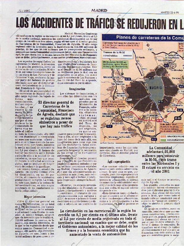 ABC MADRID 23-06-1998 página 72