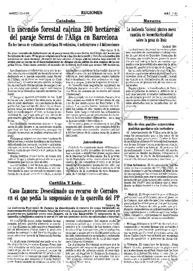 ABC MADRID 23-06-1998 página 81