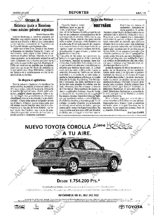 ABC MADRID 23-06-1998 página 95